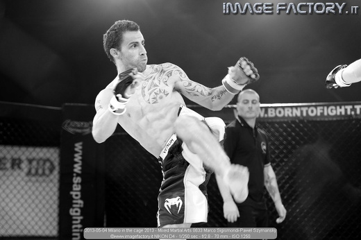 2013-05-04 Milano in the cage 2013 - Mixed Martial Arts 0633 Marco Sigismondi-Pawel Szymansky